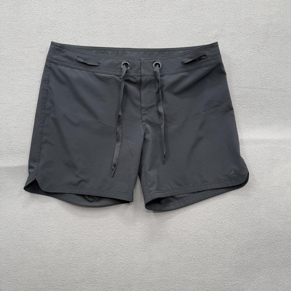 PrAna Shorts Mens Large‎ Recycled Polyester Stretch Swim Boardshorts Drawstring